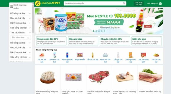 Design a Sales Website. WordPress Theme for Green Grocery Food