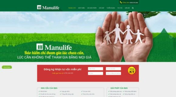 Thiết kế Website - Theme Wordpress Bảo Hiểm Dịch Vụ Doanh Nghiệp 2