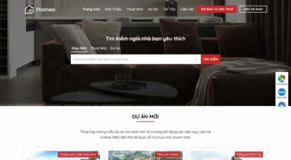 Desain Situs Web Properti. Tema WordPress Properti 10 Kategori