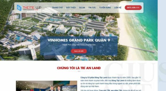 Desain Website - Tema WordPress Properti 20 Kategori.