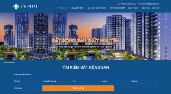 Desain Website - Tema WordPress Properti 30 dengan Kategori