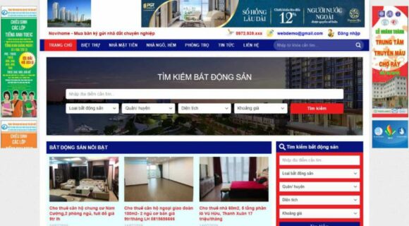 Desain Website - Tema WordPress Properti 38 Kategori