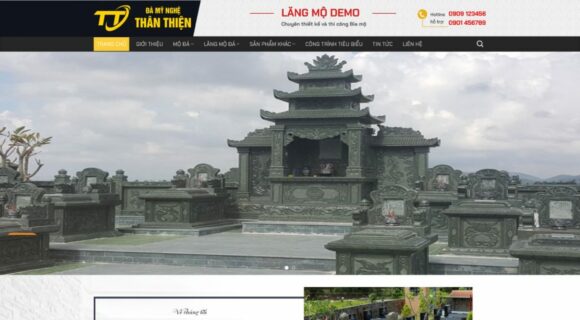 Design a website - Premium WordPress theme for Artistic Stone Tombs