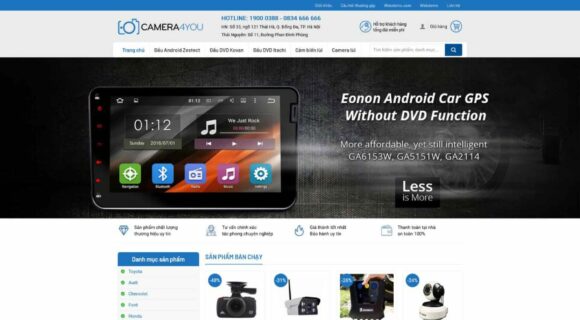 Design a Sales Website. WordPress Theme for Electrical Appliances Sales 02