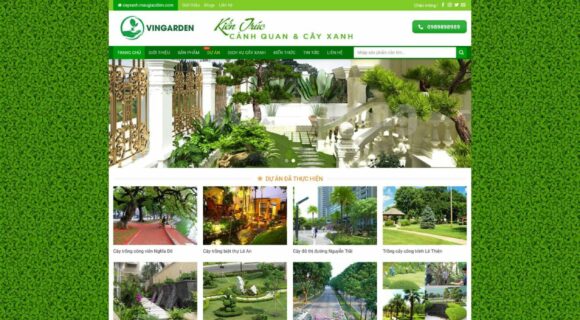 Website Design for Selling Green Plants. WordPress Theme for Selling Green Plants 4