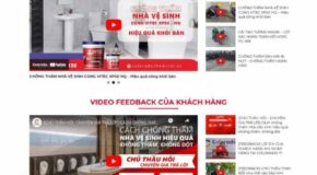 Thiết kế Website Bán Hàng và Điện Nước. Theme Wordpress Bán Hàng Điện Nước Sơn Chống Thấm