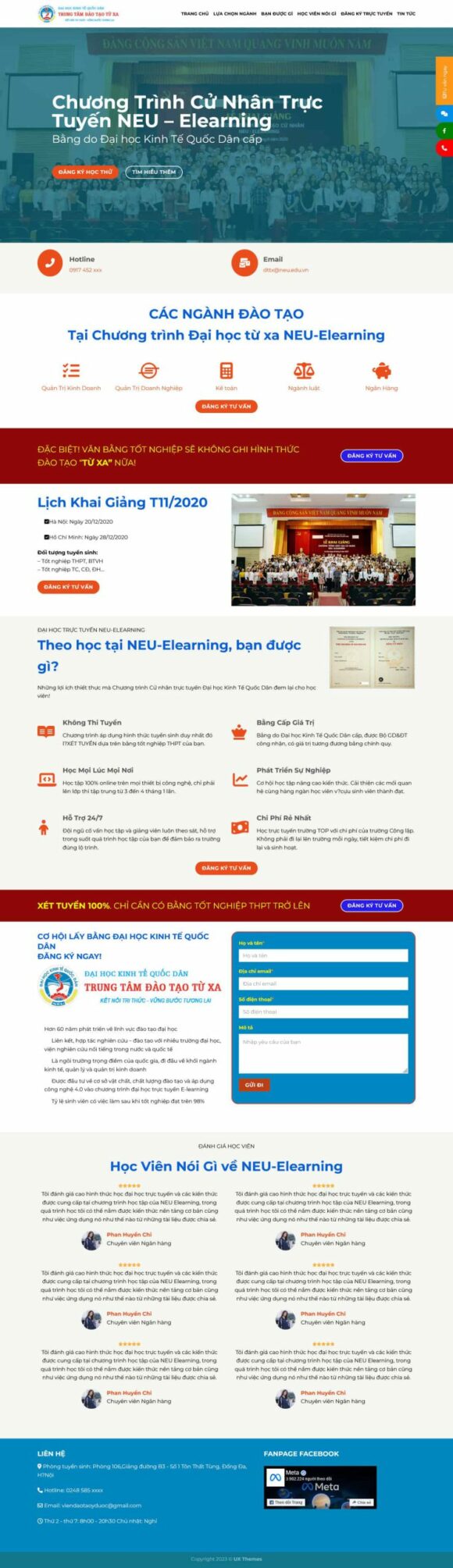 Thiết kế Website - Theme Wordpress Doanh Nghiệp và Du Học Theme Hot.