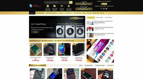 Desain Website untuk Penjualan Telepon. Tema WordPress untuk Penjualan Telepon 4