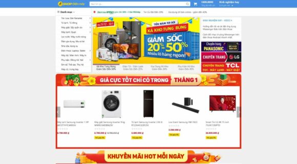 Design a Sales Website. WordPress Theme for Electrical Appliances Sales 2