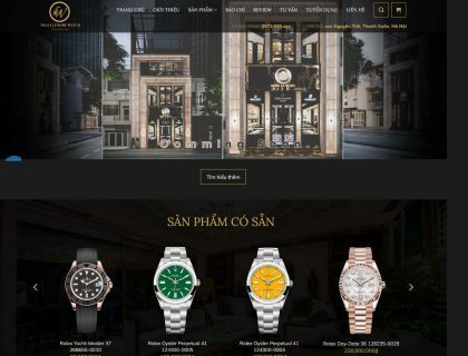 Thiết kế Website Bán Đồng Hồ. Theme Wordpress Thời Trang Bán Đồng Hồ 3