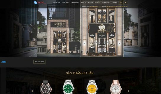 Desain Website - Tema WordPress Fashion Jam 01