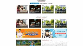 Thiết kế Website - Theme Wordpress Dịch Vụ Du Học Hàn Quốc 1.