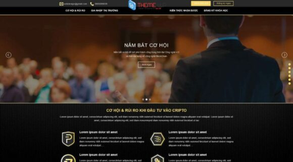 Thiết kế Website Bán Khóa Học. Theme Wordpress Đào Tạo Bán Khóa Học 5