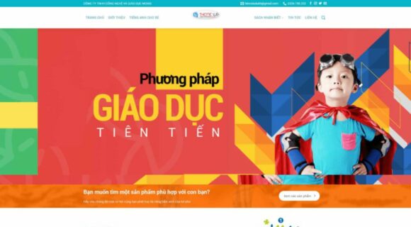 Thiết kế Website - Theme Wordpress Doanh Nghiệp Du Học