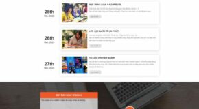 Thiết kế Website - Theme Wordpress Dịch Vụ Du Học Edu 9