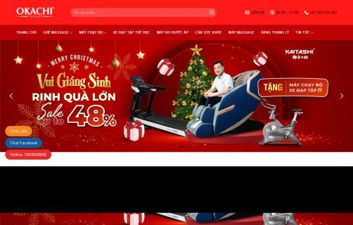 Design a Website for Selling Massage Chairs. Hot WordPress Theme for Electrical Appliances Selling Massage Chairs