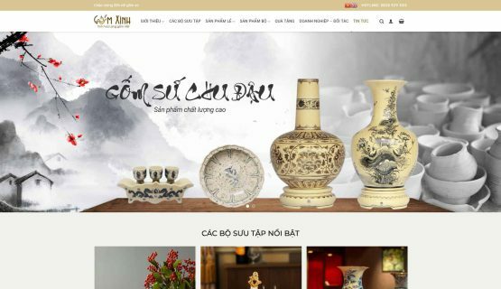 Desain Website untuk Menjual Keramik Mewah. Tema WordPress untuk Menjual Keramik Mewah 4