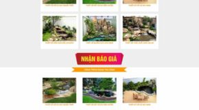 Thiết kế Website - Theme Wordpress Dịch Vụ Doanh Nghiệp Hồ Cá Koi