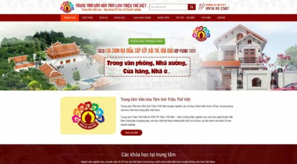 Design a website for services, businesses, and study abroad. Hot WordPress theme for Feng Shui