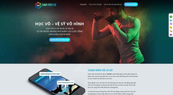 Thiết kế Website - Theme Wordpress Du Học Doanh Nghiệp