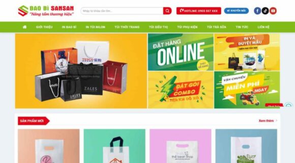 Thiết kế Website Bán Hàng. Theme Wordpress Bán Hàng Theme In Ấn 5 Danh Mục