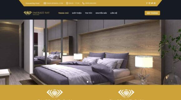 Thiết kế Website - Theme Wordpress Doanh Nghiệp Khách Sạn 5
