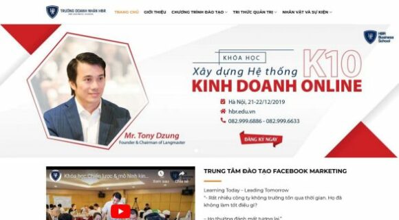 Thiết kế Website Bán Khóa Học. Theme Wordpress Doanh Nghiệp Bán Khóa Học 3