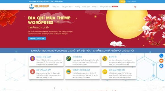 Desain Website Perusahaan Pemasaran. Tema WordPress untuk Perusahaan Pemasaran Populer