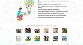 Thiết kế Website Bán Hàng. Theme Wordpress Bán Hàng Công Ty Marketing Hot