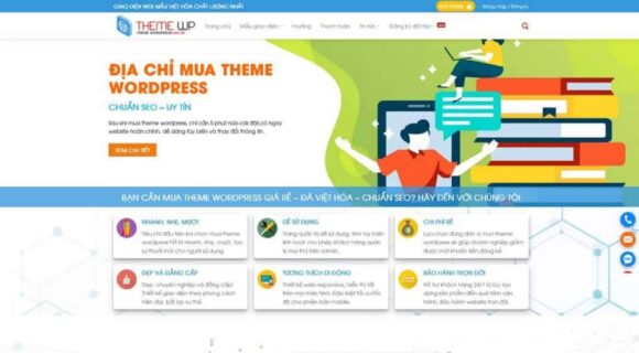 Thiết Kế Website Bán Theme - Template Wordpress Bán Hàng Chuyên Nghiệp