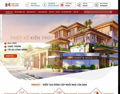 Thiết kế Website - Theme Wordpress Doanh Nghiệp 5 Danh Mục.