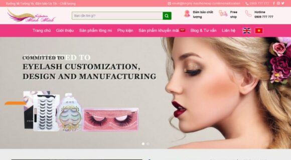 Design a Cosmetics E-commerce Website. WordPress Theme for Cosmetics and Beauty Accessories