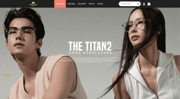 Design a website for selling fashion glasses. WordPress theme for selling premium fashion glasses