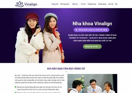 Thiết kế Website Dịch Vụ Doanh Nghiệp Y Tế. Theme Wordpress Nha Khoa 3