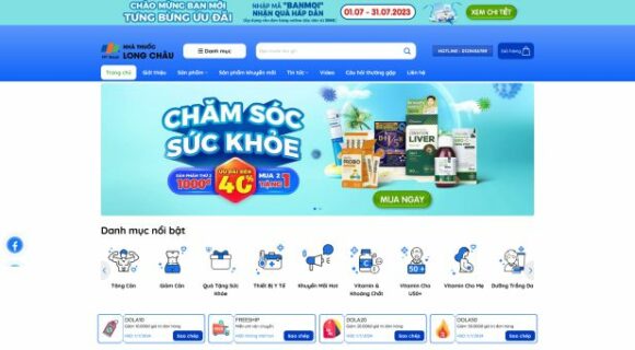 Thiết kế Website Y Tế Sức Khỏe. Theme Wordpress Quầy Dược 5