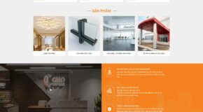 Thiết kế Website - Theme Wordpress Cơ Khí Doanh Nghiệp Xây Dựng Nhôm Kính 3