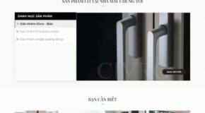 Thiết kế Website - Theme Wordpress Cơ Khí, Doanh Nghiệp, Nội Thất, Xây Dựng Nhôm Kính 4