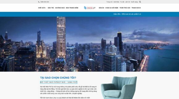 Thiết kế Website - Theme Wordpress Doanh Nghiệp, Nội Thất, Xây Dựng 11