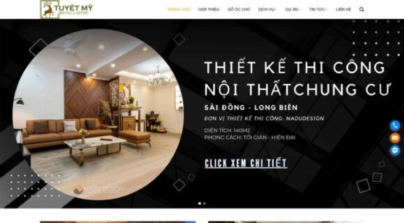 Thiết kế Website Bán Nội Thất. Theme Wordpress Nội Thất Bán Hàng 02