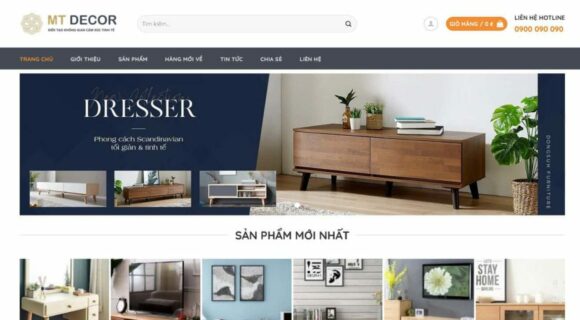 Thiết kế Website - Theme Wordpress Bán Hàng Nội Thất 20