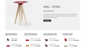 Furniture Sales Website Design. WordPress Theme for Selling Furniture 35 Categories