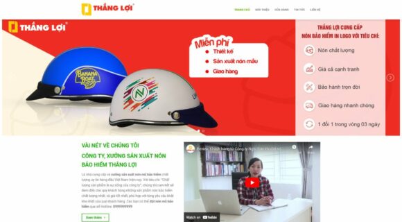 Designing a Helmet Sales Website. WordPress Theme for Helmet Sales 4.