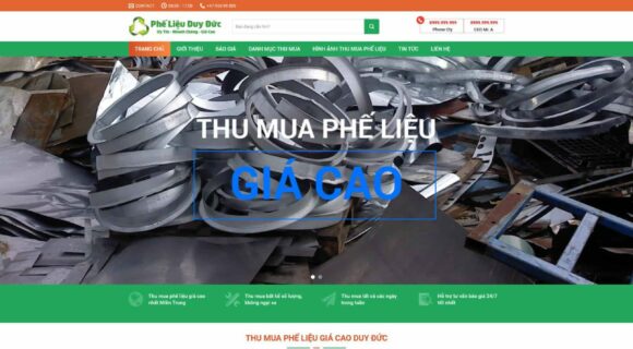 Desain Website - Tema WordPress Layanan Bisnis Daur Ulang Hot.