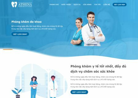 Thiết kế Website Y Tế Sức Khỏe - Theme Wordpress Phòng Khám 5