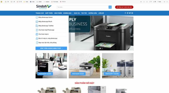 Design a Sales Website. WordPress Theme for Electrical Appliances, Photocopy Company