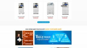 Thiết kế Website - Theme Wordpress Công Ty Cho Thuê Máy Photocopy 5