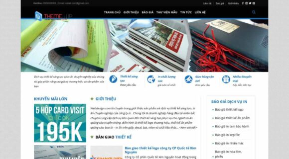 Thiết kế Website - Theme Wordpress In Ấn Đẹp, Hiện Đại 2