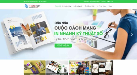 Thiết Kế Website In Ấn 4 Chuẩn SEO, Hiện Đại