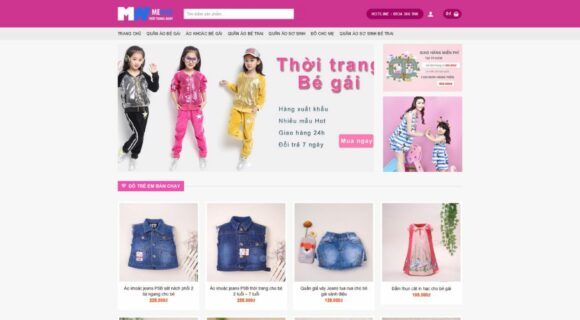 Desain Website – Tema WordPress untuk Penjualan Pakaian Anak 4