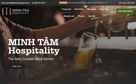 Thiết kế Website - Theme Wordpress Dịch Vụ Nhà Hàng Thực Phẩm 4